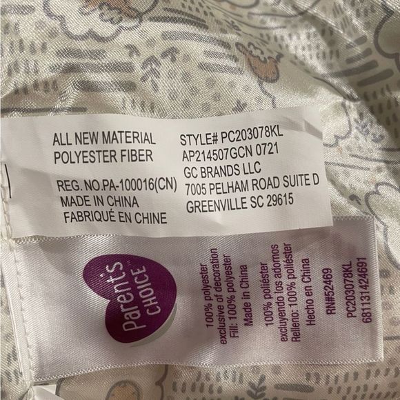 Lamb Unisex Neutral Security Blanket Lovey Snuggle Buddy Parents Choice NWT - Picture 8 of 10